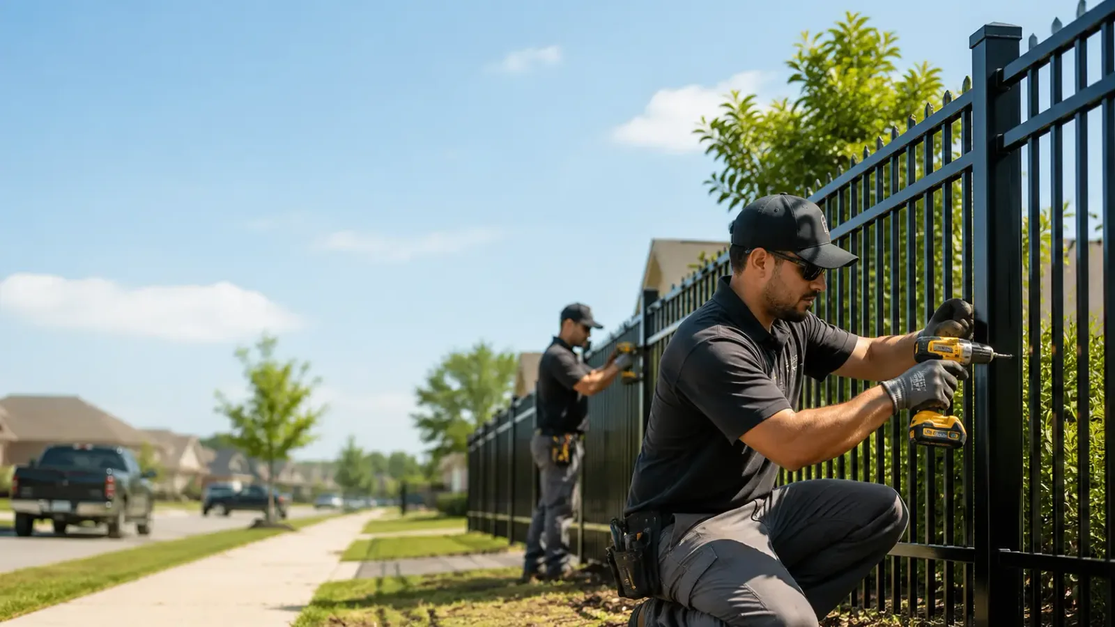 Metal Fence Installation in Waldron, IN